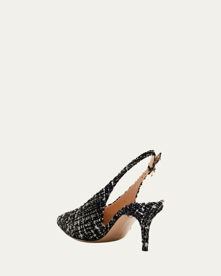 Robbie Boucle Slingback Pumps - Image 2