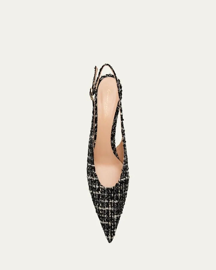 Robbie Boucle Slingback Pumps - Image 3