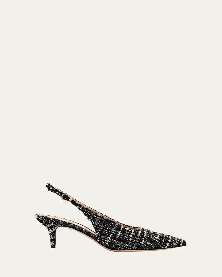Robbie Boucle Slingback Pumps