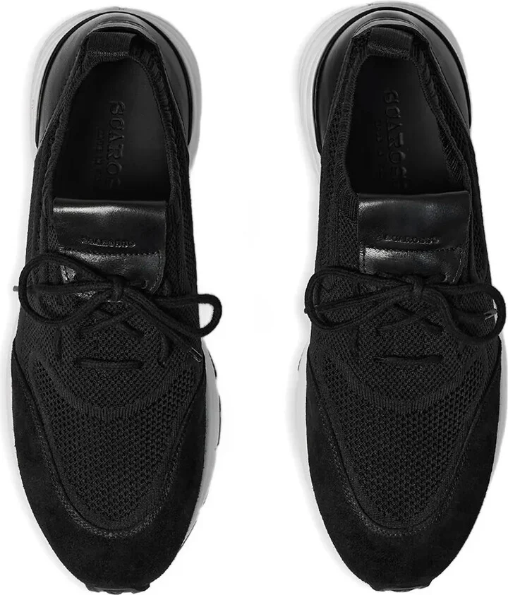 Robbie knitted suede sneakers - Image 4