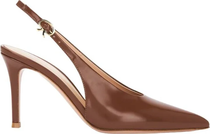 Robbie Slingback Leather Pumps
