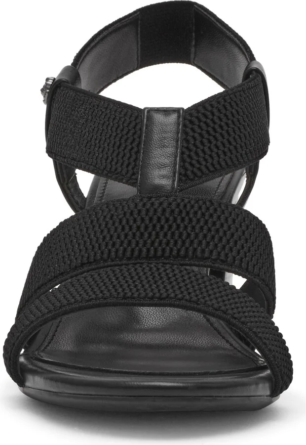 Robenia Woven Banded Block Heel Sandal - Image 9