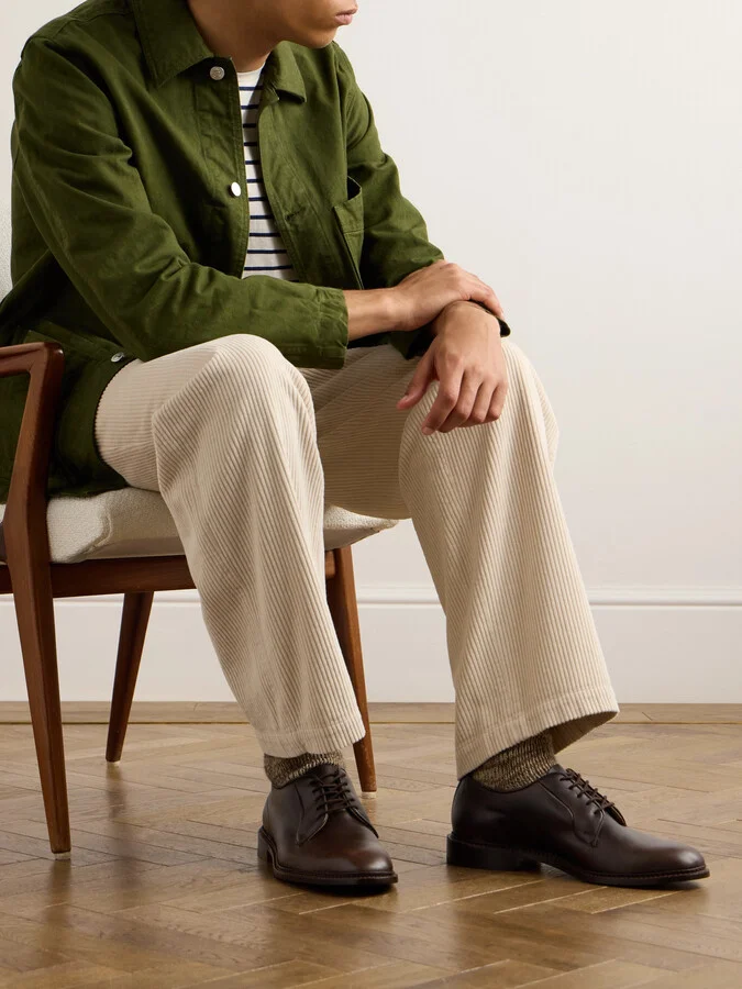 Robert Leather Derby Shoes - Image 2