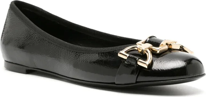 Roberta patent leather ballerina shoes - Image 2