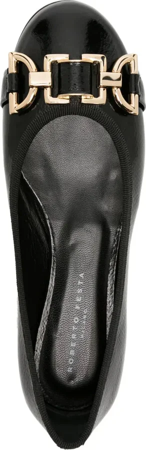 Roberta patent leather ballerina shoes - Image 4