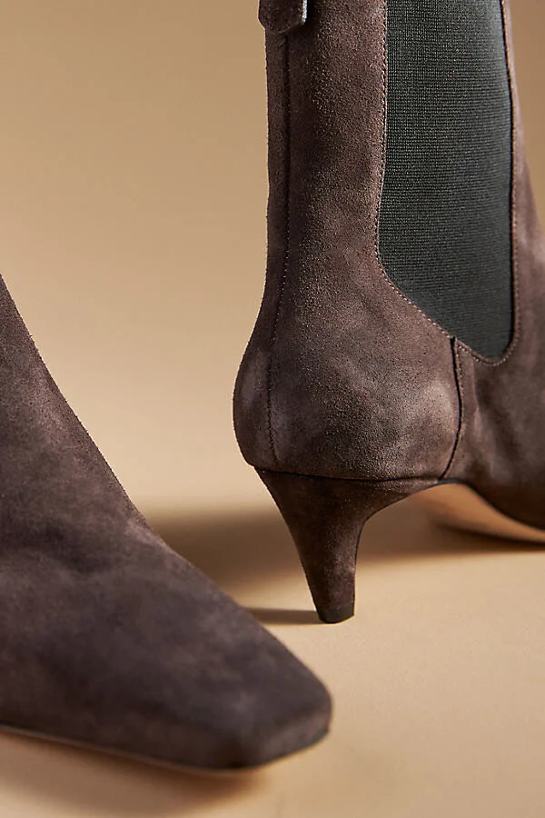 Roberta Snip-Toe Kitten-Heel Boots - Image 3