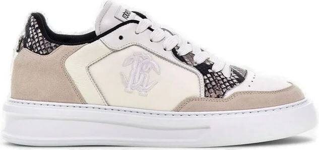 Roberto Cavalli Logo Detailed Low-Top Sneakers