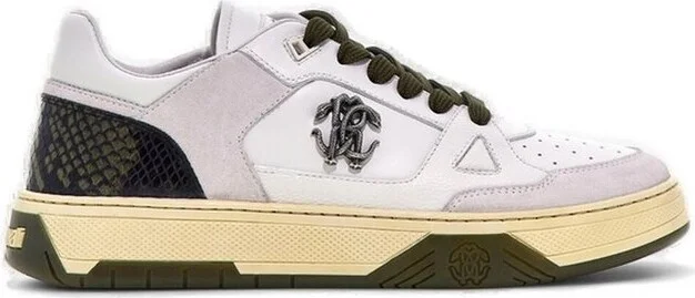Roberto Cavalli Logo Plaque Low-Top Sneakers