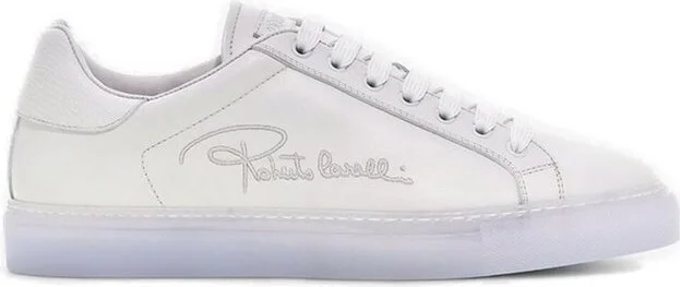 Roberto Cavalli RC Logo Lace-Up Sneakers