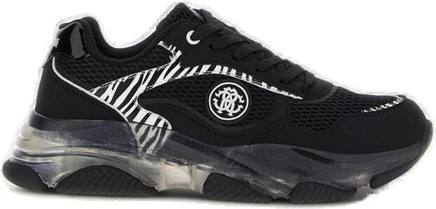 Roberto Cavalli RC Logo Lace-Up Sneakers