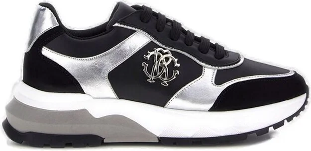 Roberto Cavalli RC Logo Lace-Up Sneakers