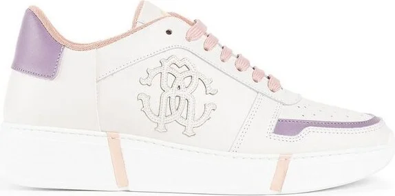 Roberto Cavalli RC Monogram Low-Top Sneakers