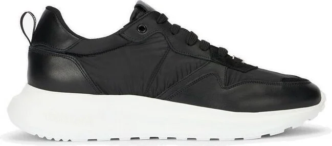 Roberto Cavalli Round-Toe Lace-Up Sneakers