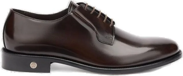 Roberto Cavalli Shiny Effect Lace-Up Shoes