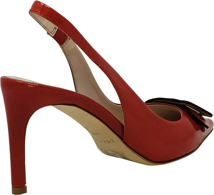 Roberto Del Carlo 11508 Red Patent Leather Vetro Pumps - Image 3