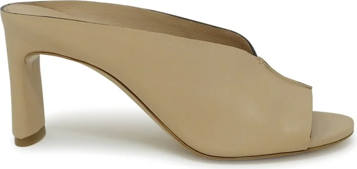 Roberto Del Carlo Leather Sabot Sandals
