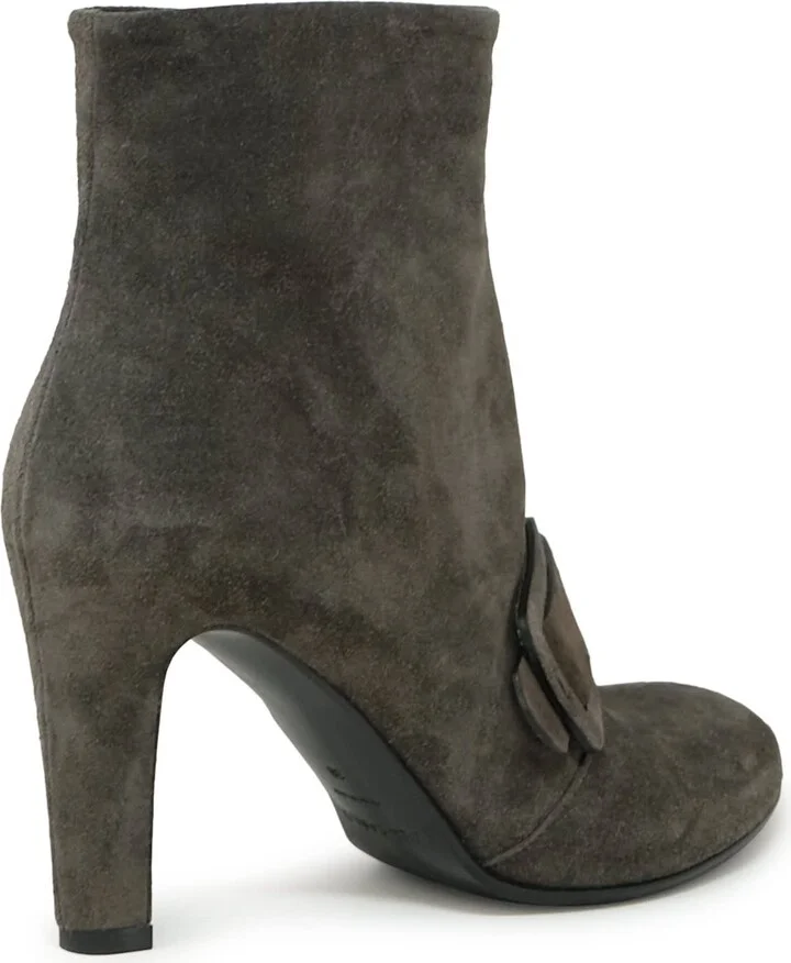 Roberto Del Carlo Suede Dafne Ankle Boots - Image 3