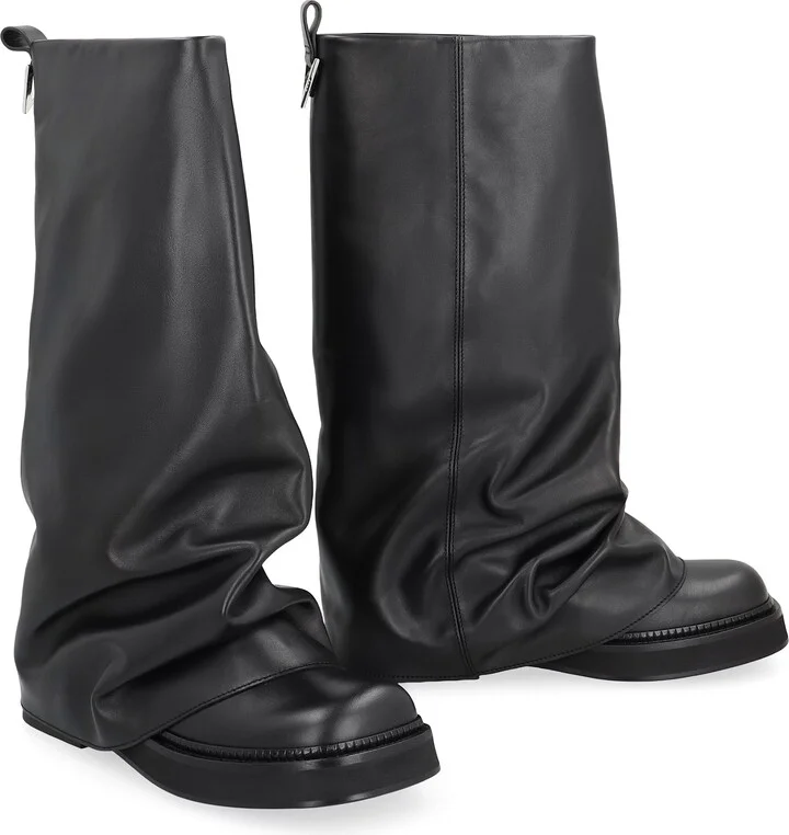Robin Combat Leather Boots - Image 3