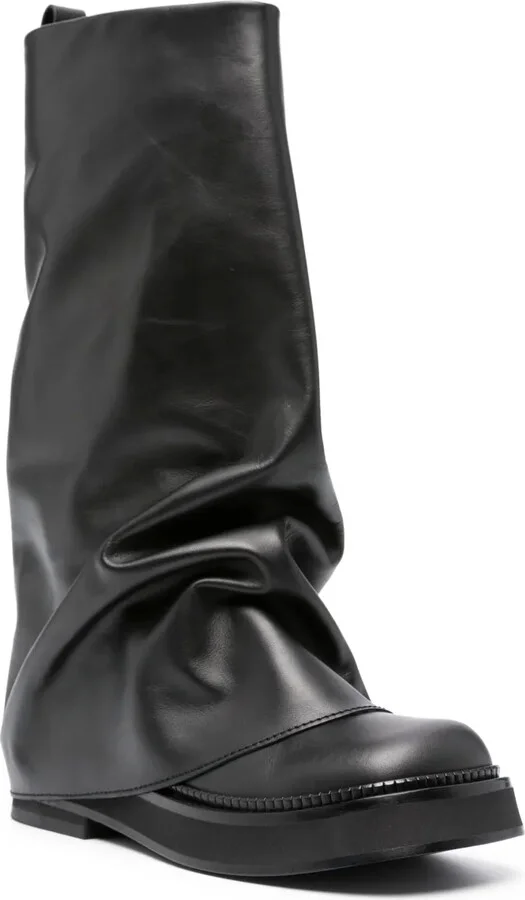 Robin layered leather boots - Image 2