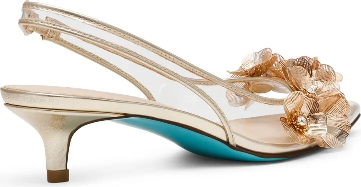 Robin Slingback Pointed Toe Kitten Heel Pump - Image 2