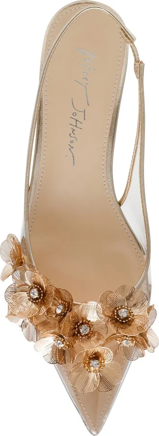 Robin Slingback Pointed Toe Kitten Heel Pump - Image 5