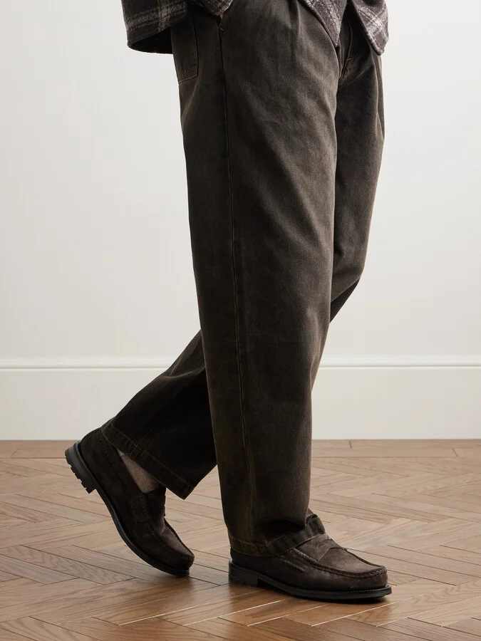Rob's Suede Penny Loafers - Image 2