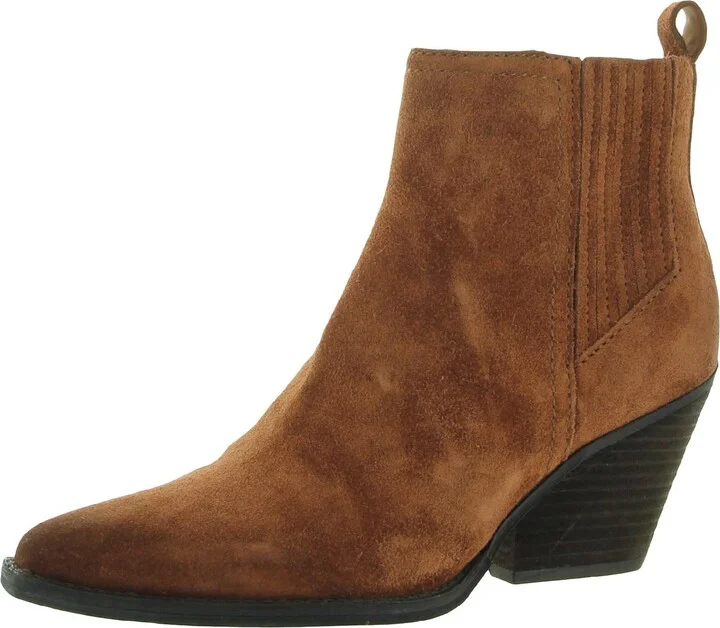 Robyn Womens Zipper Pull On Ankle Boots