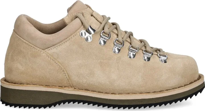 Roccia lace-up suede boots