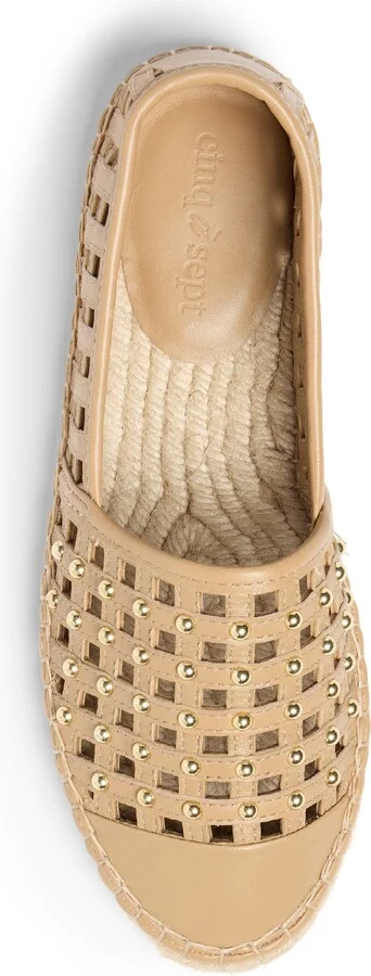 Rochel Cage Studded Espadrille Cap Toe Flat - Image 3