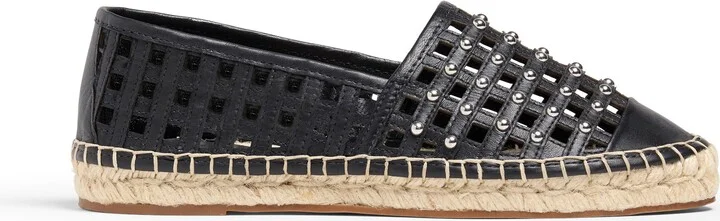Rochel Cage Studded Espadrille Cap Toe Flat - Image 5