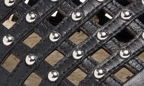 Rochel Cage Studded Espadrille Cap Toe Flat - Image 7