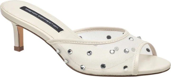 Rochelle Mesh Kitten Heel