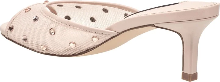 Rochelle Rhinestone Mesh Mule Sandal - Image 2