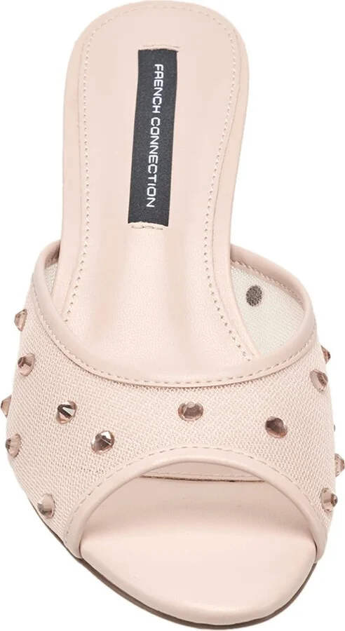Rochelle Rhinestone Mesh Mule Sandal - Image 3