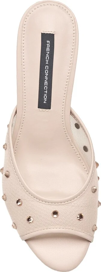 Rochelle Rhinestone Mesh Mule Sandal - Image 5