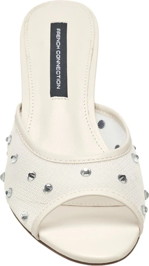 Rochelle Rhinestone Mesh Mule Sandal - Image 9