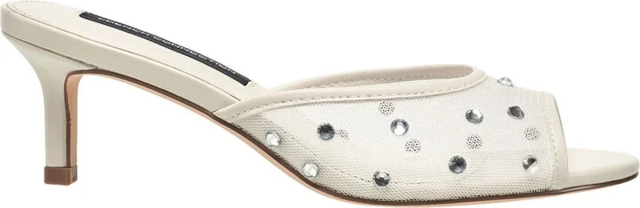 Rochelle Rhinestone Mesh Mule Sandal - Image 10