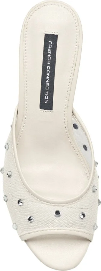 Rochelle Rhinestone Mesh Mule Sandal - Image 11