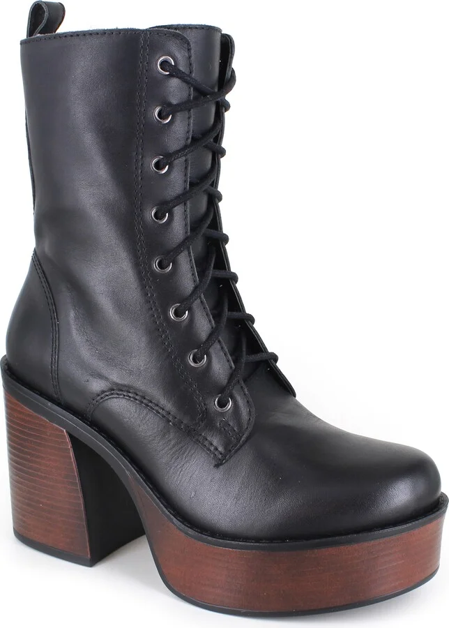 Rocio Platform Lace-Up Boot