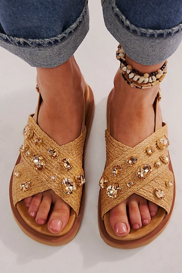 Rock Candy Embellished Sandals - Image 2