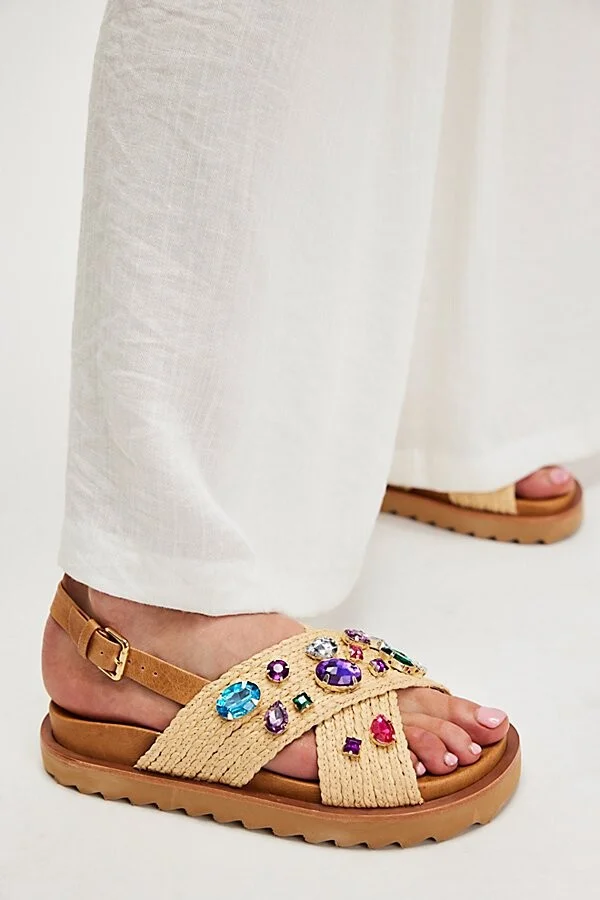 Rock Candy Embellished Sandals - Image 2