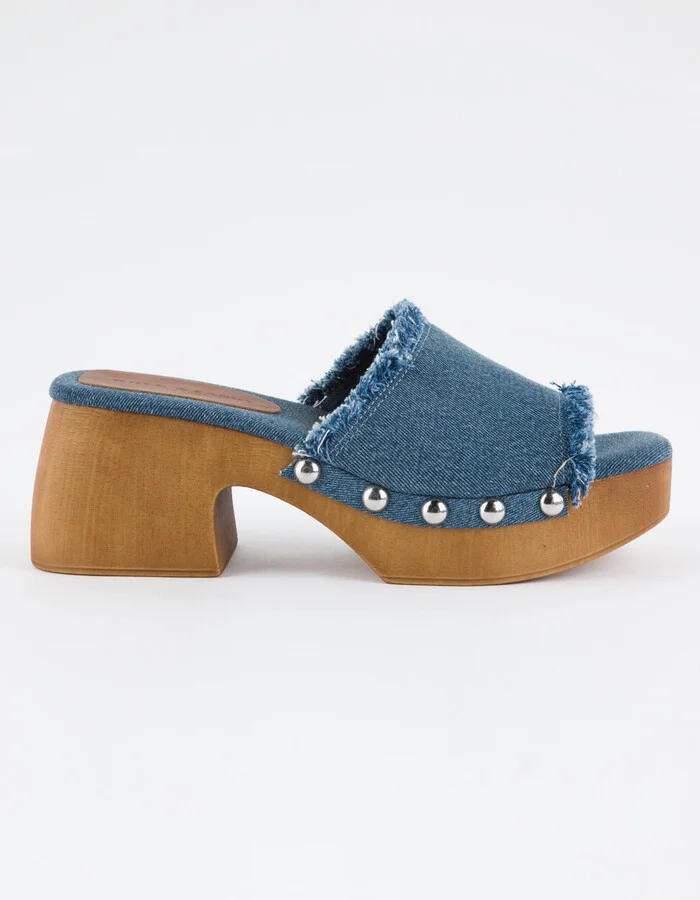 ROCK & CANDY Noelia Womens Platform Slide Sandals - Image 6