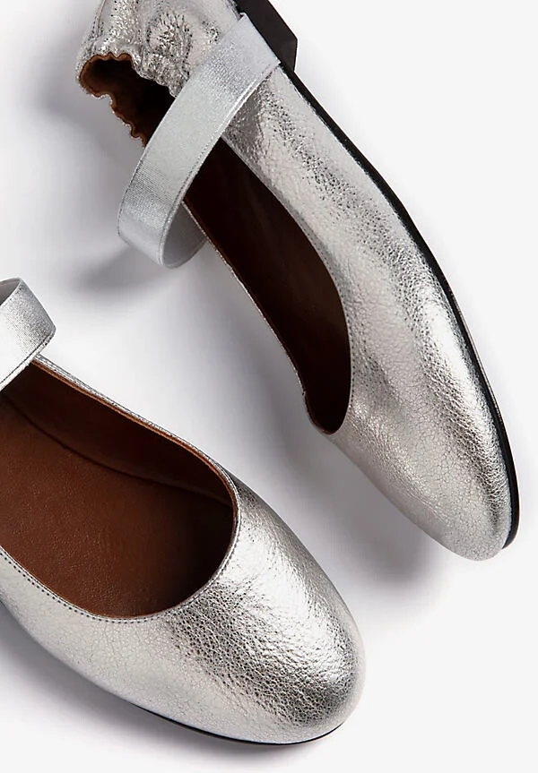 Rock & Roll Leather Flats - Image 2