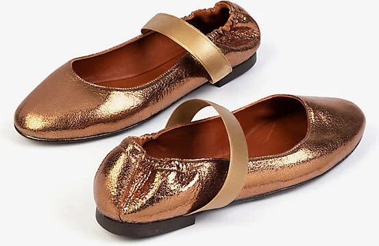 Rock & Roll Leather Flats - Image 2