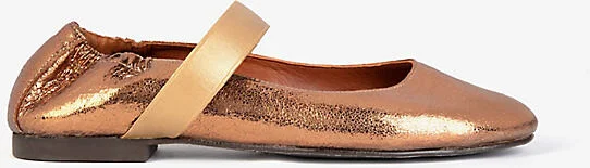 Rock & Roll Leather Flats