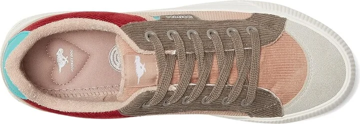 Rocket Dog Cheery Blocked Women's Shoes Dusty Rose : 7.5 M, Faux Leather - Image 2