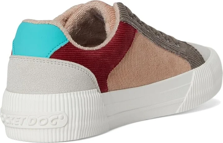 Rocket Dog Cheery Blocked Women's Shoes Dusty Rose : 7.5 M, Faux Leather - Image 4