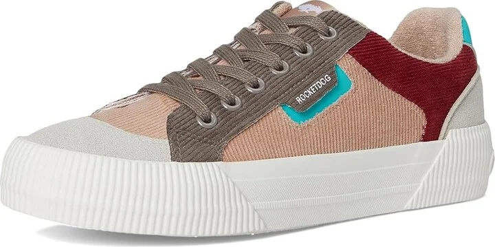 Rocket Dog Cheery Blocked Women's Shoes Dusty Rose : 7.5 M, Faux Leather - Image 5