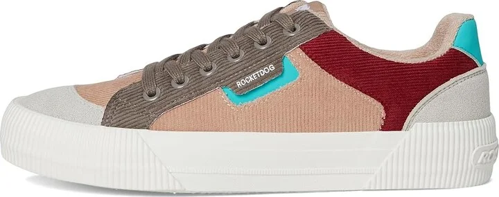 Rocket Dog Cheery Blocked Women's Shoes Dusty Rose : 7.5 M, Faux Leather - Image 6