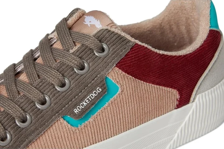 Rocket Dog Cheery Blocked Women's Shoes Dusty Rose : 7.5 M, Faux Leather - Image 7